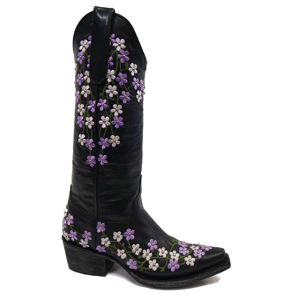 Mexico Boots Mod. Flora Black Wendy